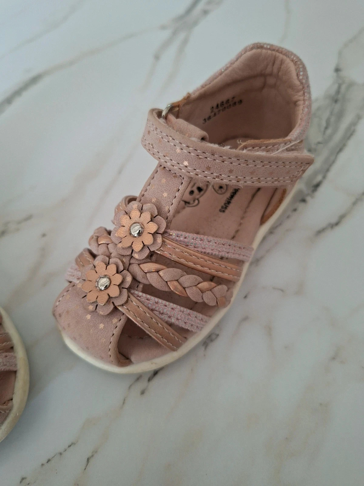Sandales rose fille - Pointure 19 – photo 3